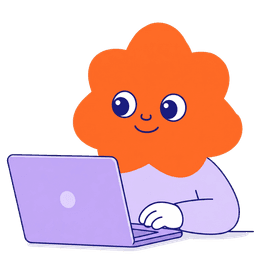Free plan mascot